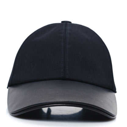 Louis Vuitton Calfskin Cotton Jacquard Monogram LV First Cap M Black 3 of 8