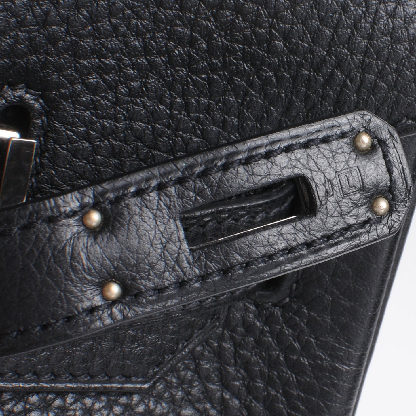 Taurillon Clemence Birkin 35 Black
