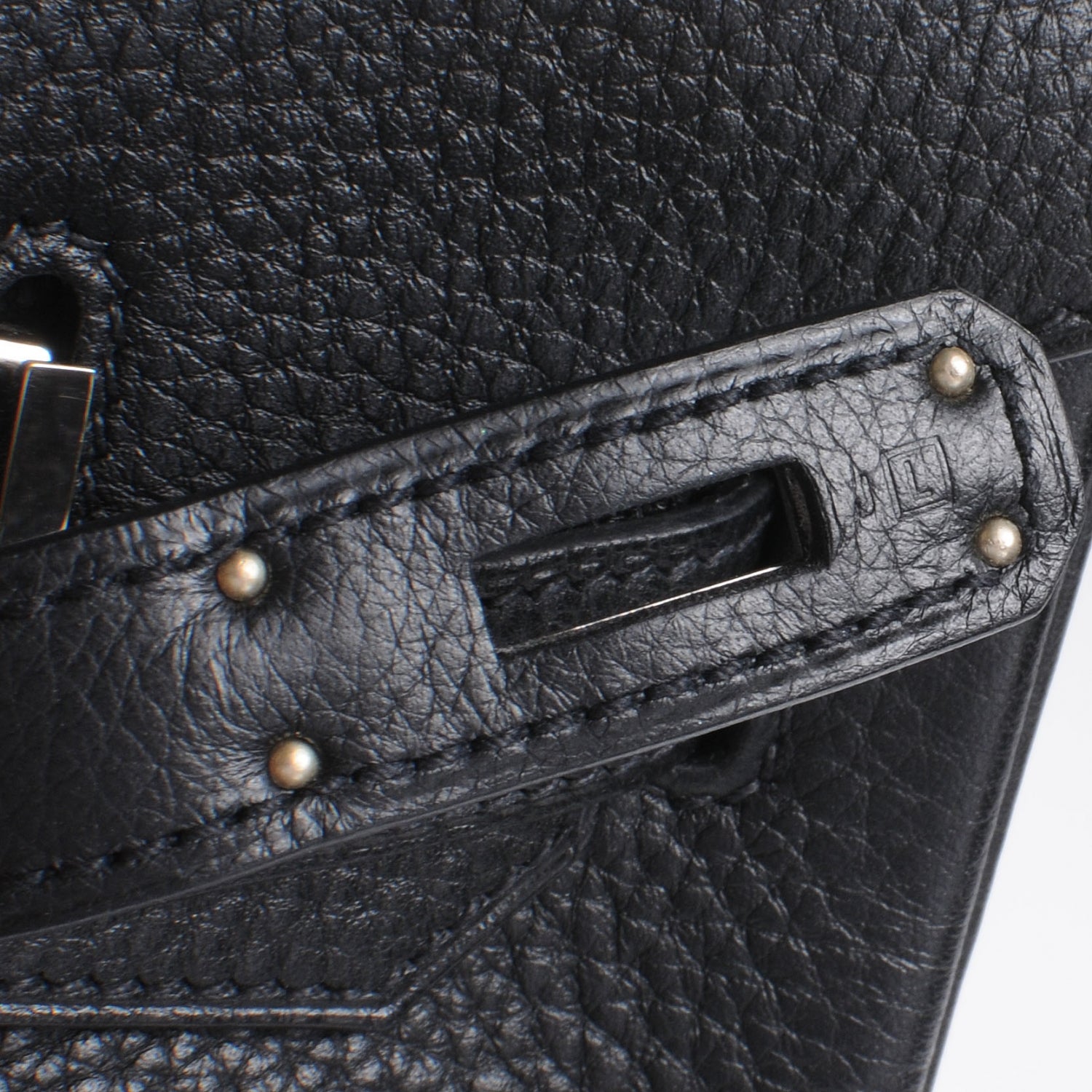 Hermes Taurillon Clemence Birkin 35 Black 7 of 10