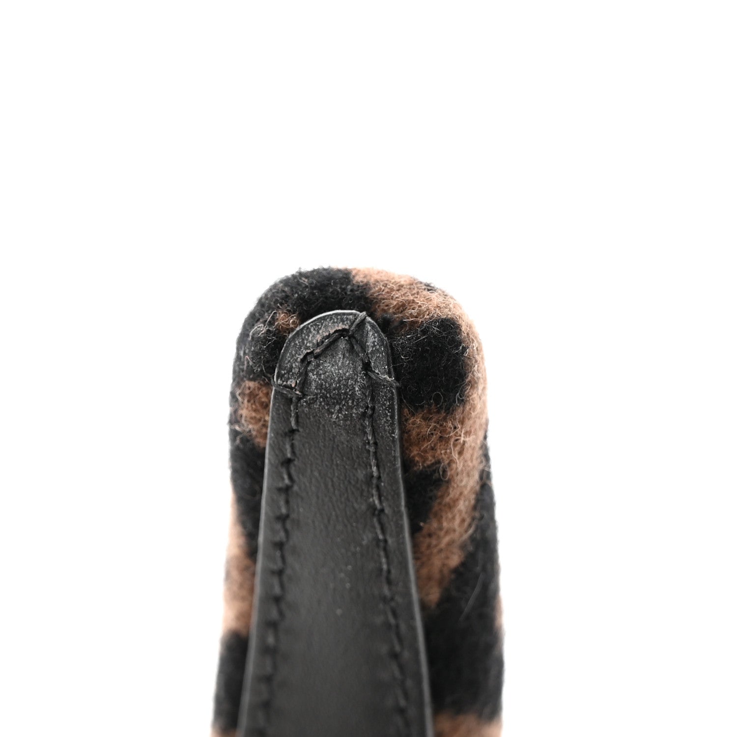 Fendi Wool Cashmere FF Logo Headband Tobacco 5 of 6