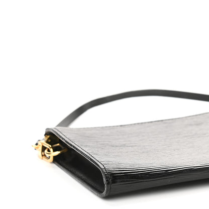 Louis Vuitton Epi Pochette Accessories 24 Black 7 of 8