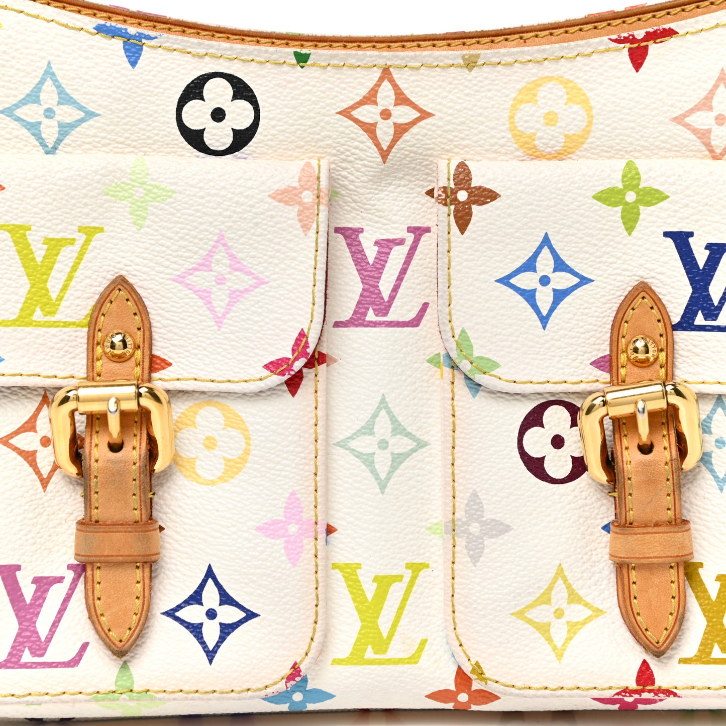 Monogram Multicolor Lodge PM White