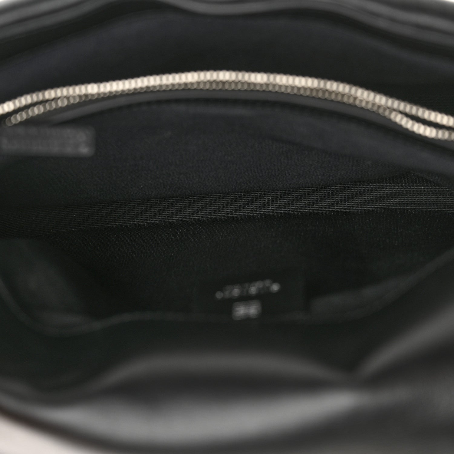 Givenchy Soft Calfskin 4G Embossed Medium Shoulder Bag Black 11 of 11