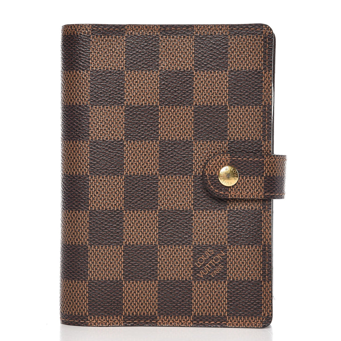 Damier Ebene Small Ring Agenda Cover