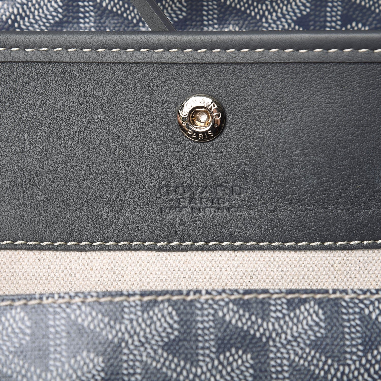 Goyard Goyardine Saint Louis GM Grey 9 of 12