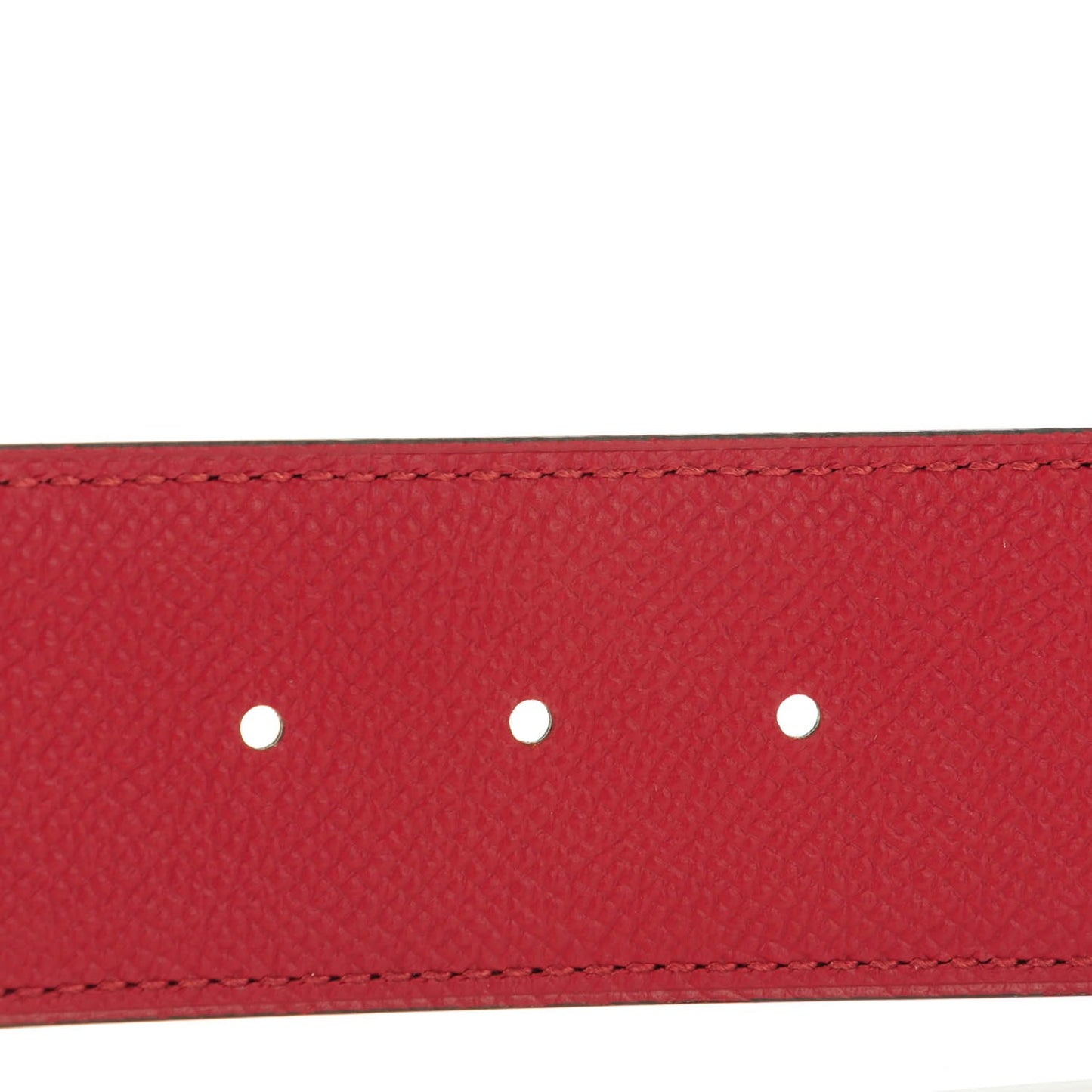 Epsom 42mm Constance2 H Belt 85 Black Rouge Grenat