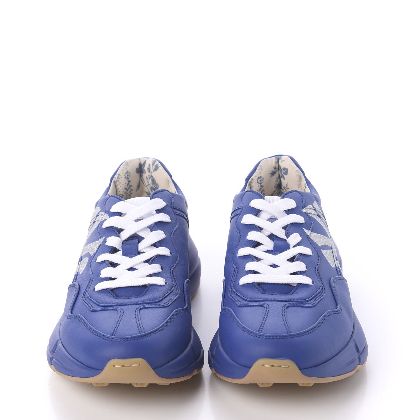 X MLB Calfskin NY Yankees Mens Rhyton Sneakers 6.5 Electric Blue