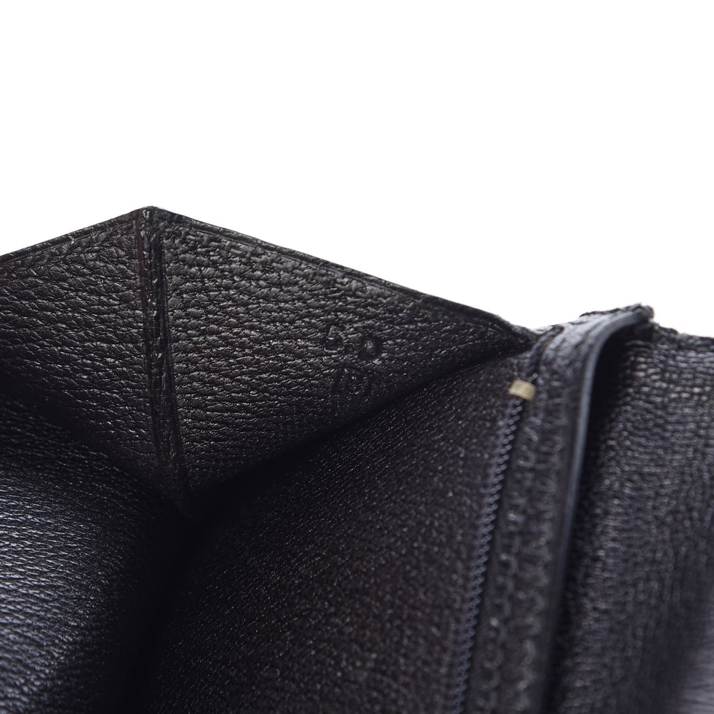 Lizard Bearn Gusset Wallet Black