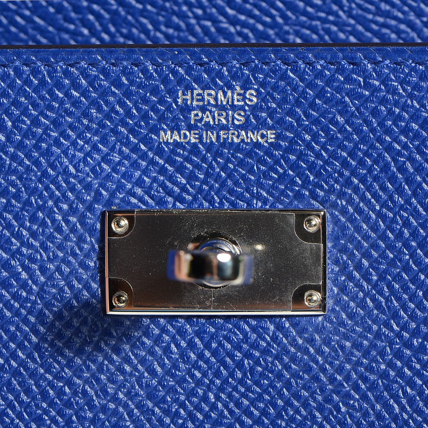 Hermes Epsom Kelly Longue Wallet Bleu Electrique 12 of 13