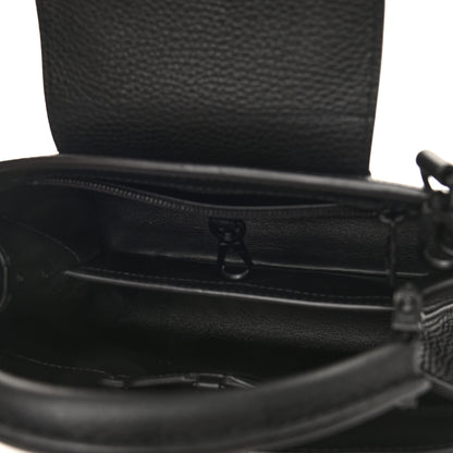 Louis Vuitton Taurillon Capucines BB Matte Black 5 of 10