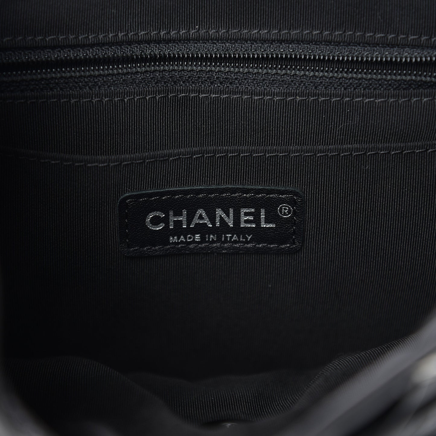 Lambskin Quilted Small Urban Spirit Backpack Black