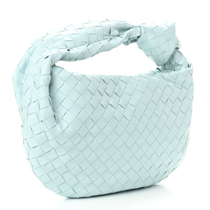 Bottega Veneta Nappa Intrecciato Teen Jodie Hobo Teal Washed 3 of 9