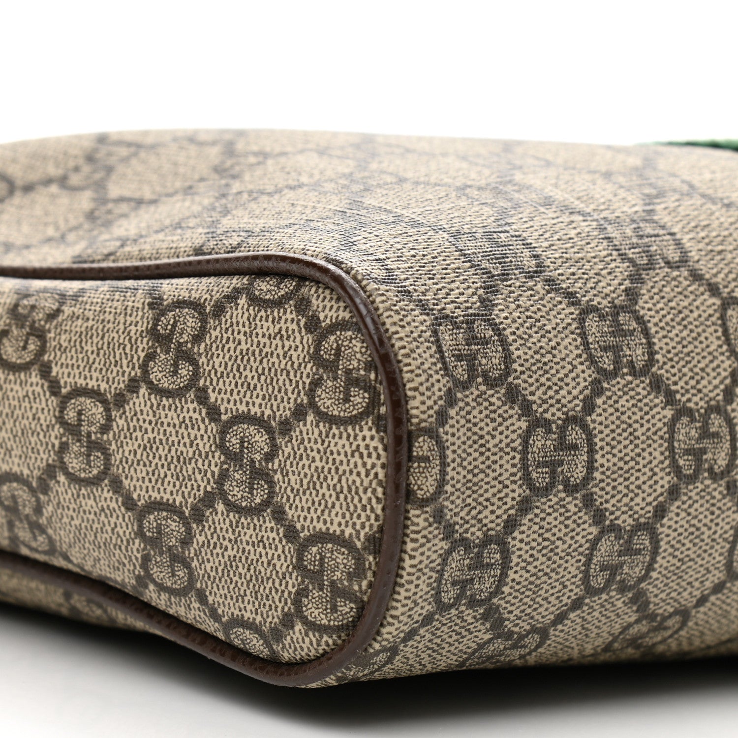 Gucci GG Supreme Monogram Web Medium Ophidia Messenger Bag Brown 9 of 10