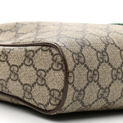 Gucci GG Supreme Monogram Web Medium Ophidia Messenger Bag Brown 9 of 10