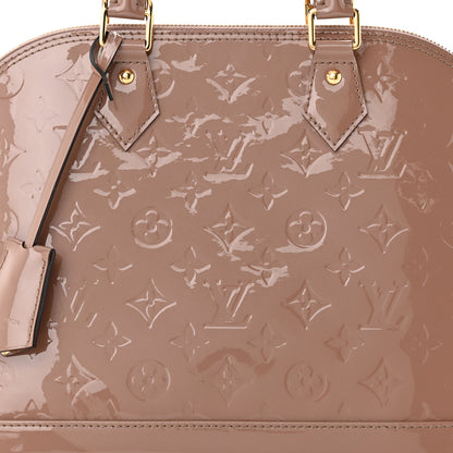 Louis Vuitton Vernis Alma PM Taupe Glace 8 of 10