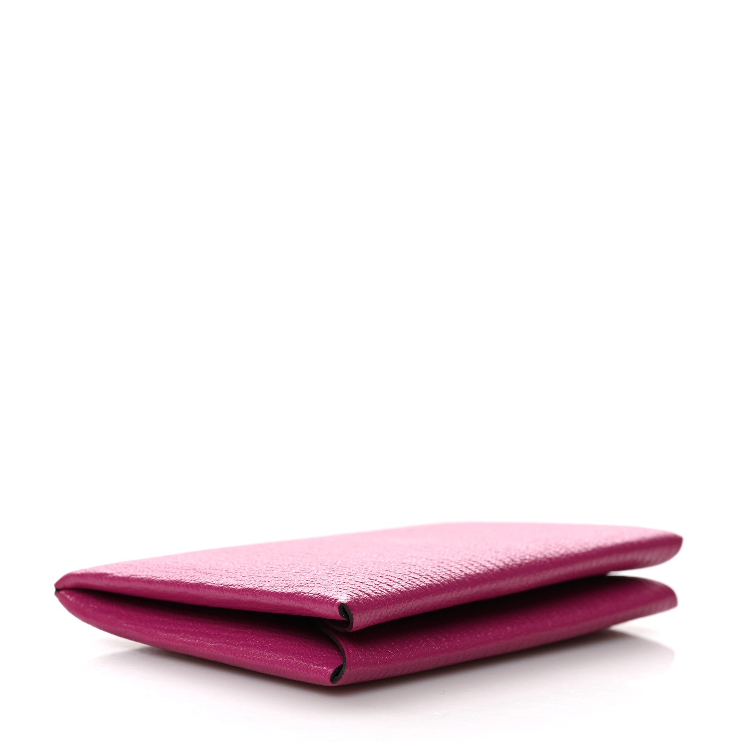 Hermes Chevre Mysore Calvi Card Case Rose Pourpre 4 of 8