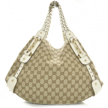Gucci Monogram Pelham Tote Ivory 1 of 9