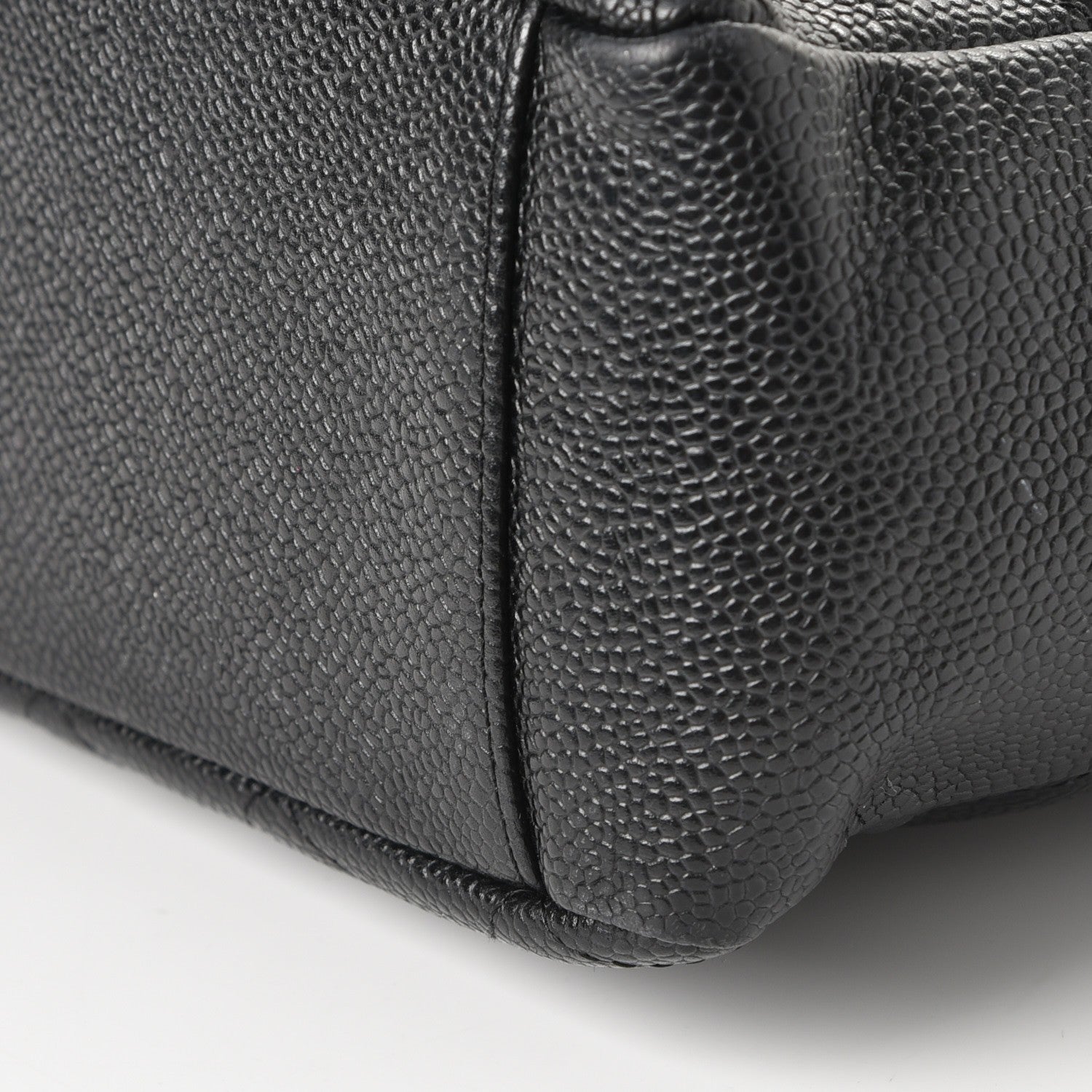 Chanel Caviar Quilted Petit Shopping Tote PST Black 13 of 13