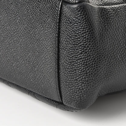 Chanel Caviar Quilted Petit Shopping Tote PST Black 13 of 13