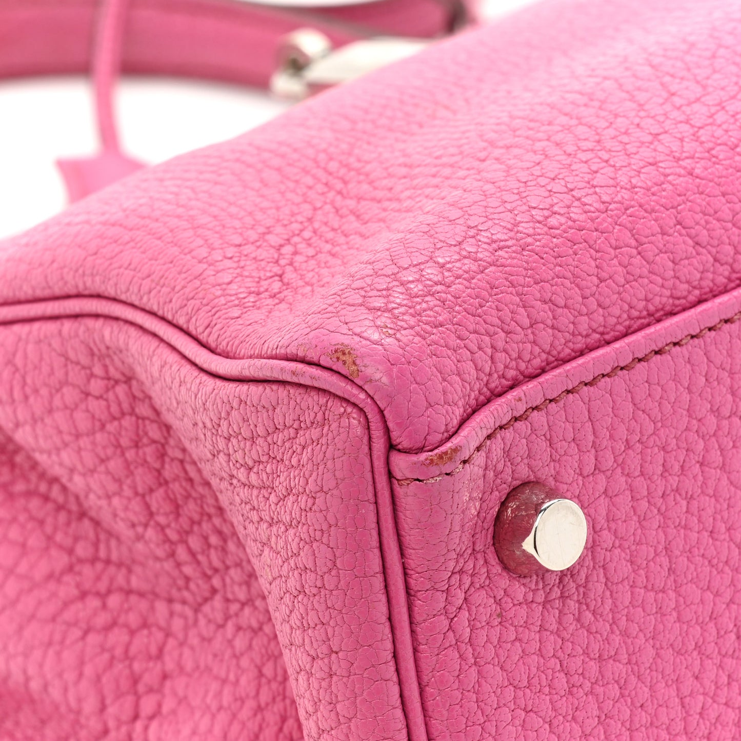 Chevre de Coromandel Kelly Retourne 32 Fuchsia