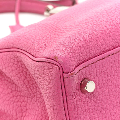 Hermes Chevre de Coromandel Kelly Retourne 32 Fuchsia 9 of 14