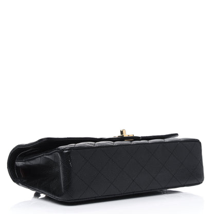 Chanel Caviar Quilted Medium Double Flap Black 3 of 5