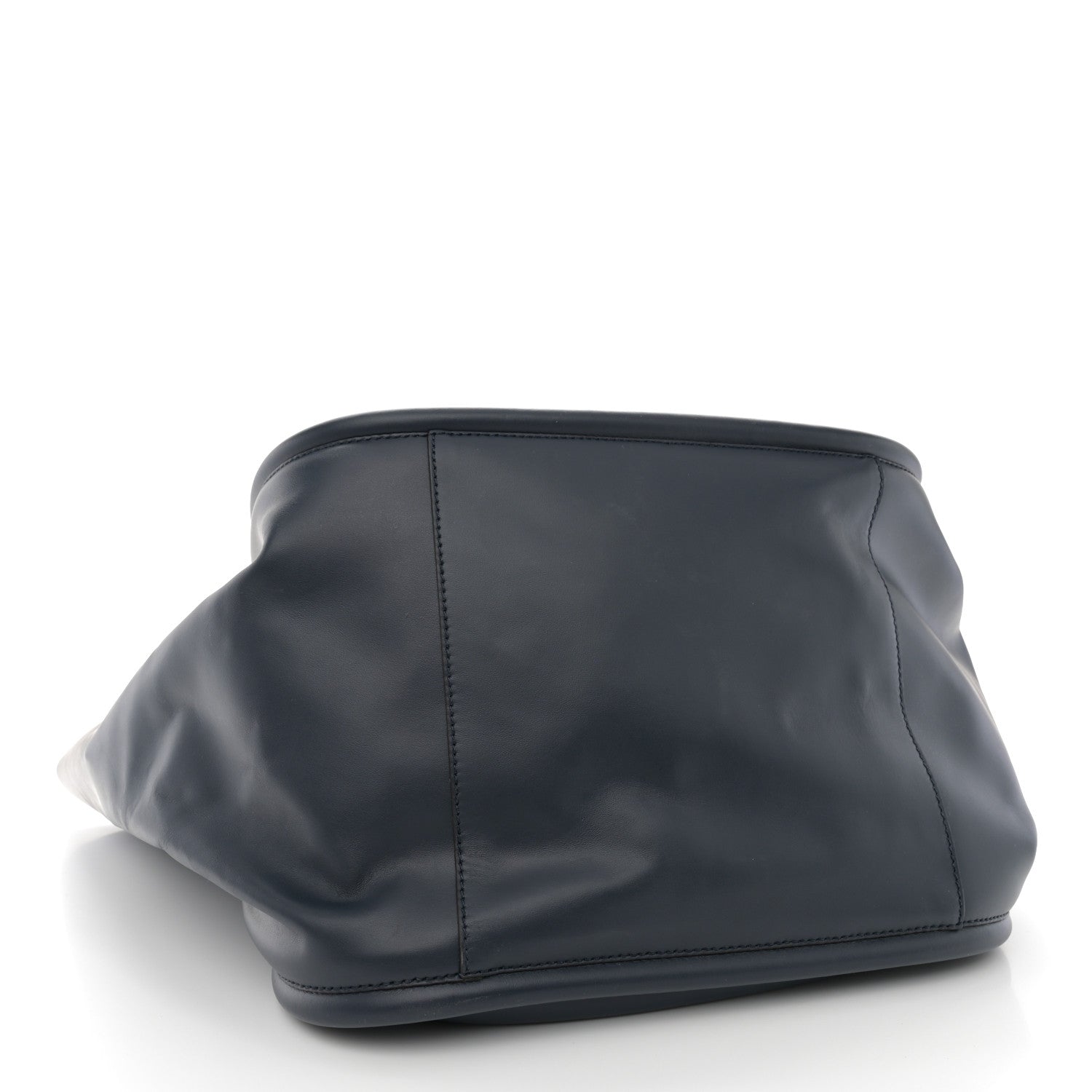Proenza Schouler Calfskin XL Ruched Tote Dark Navy 5 of 12