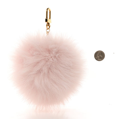 Louis Vuitton Fuzzy Bubble Bag Charm Light Pink 2 of 4