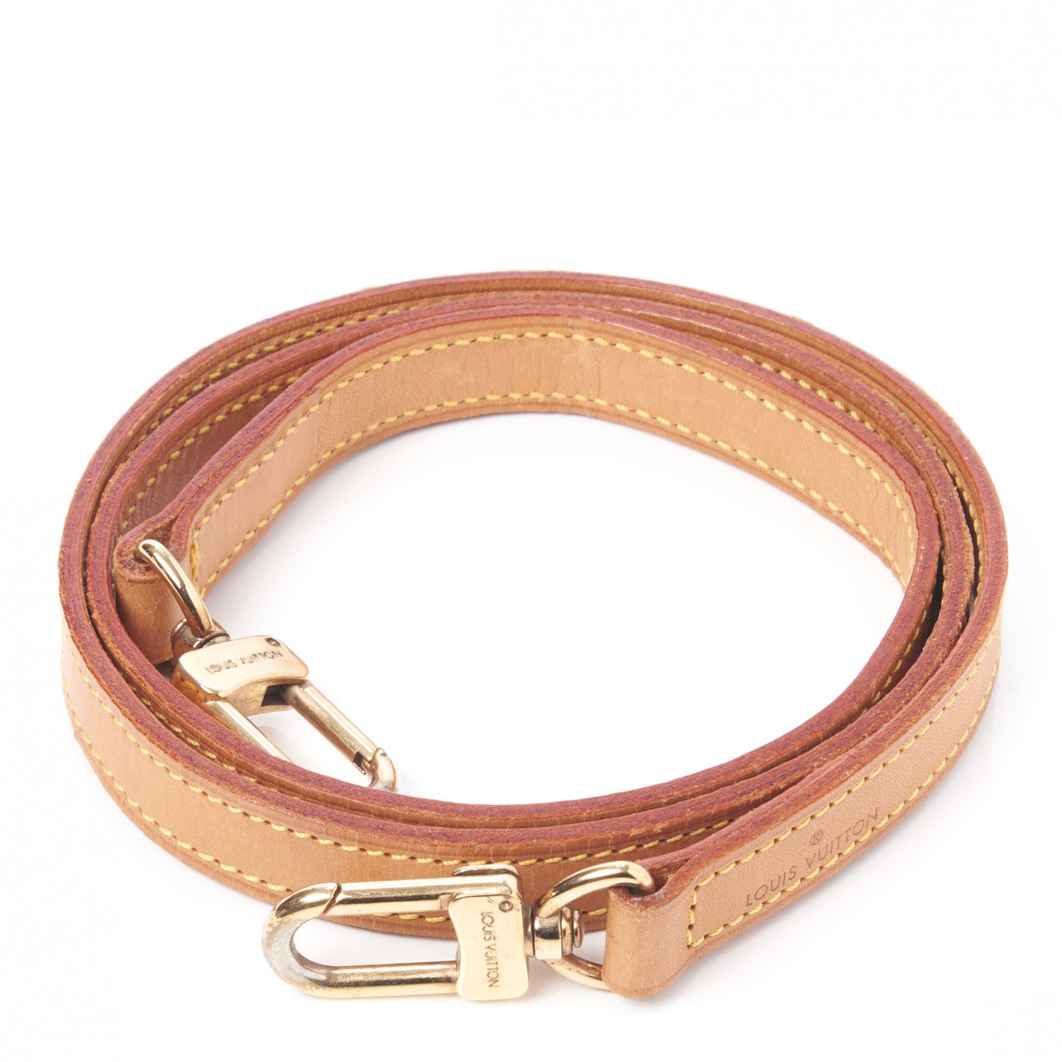 Louis Vuitton Vachetta 16mm Long Shoulder Strap 3 of 5