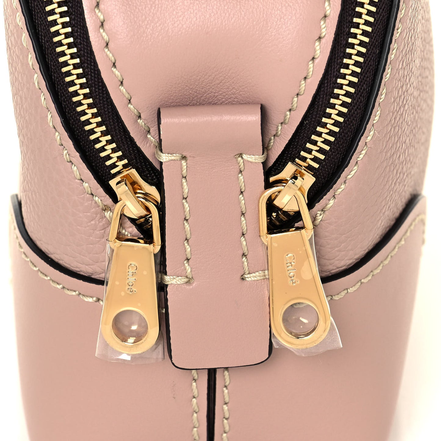 Calfskin Mini Daria Chain Bag Misty Rose