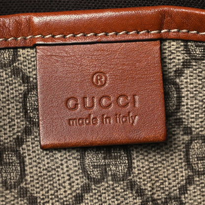 Gucci GG Plus Monogram Large Signature Web Loop Tote Brown 6 of 10
