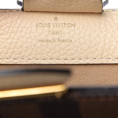 Louis Vuitton Damier Ebene Cuir Taurillon Brittany Creme 8 of 9