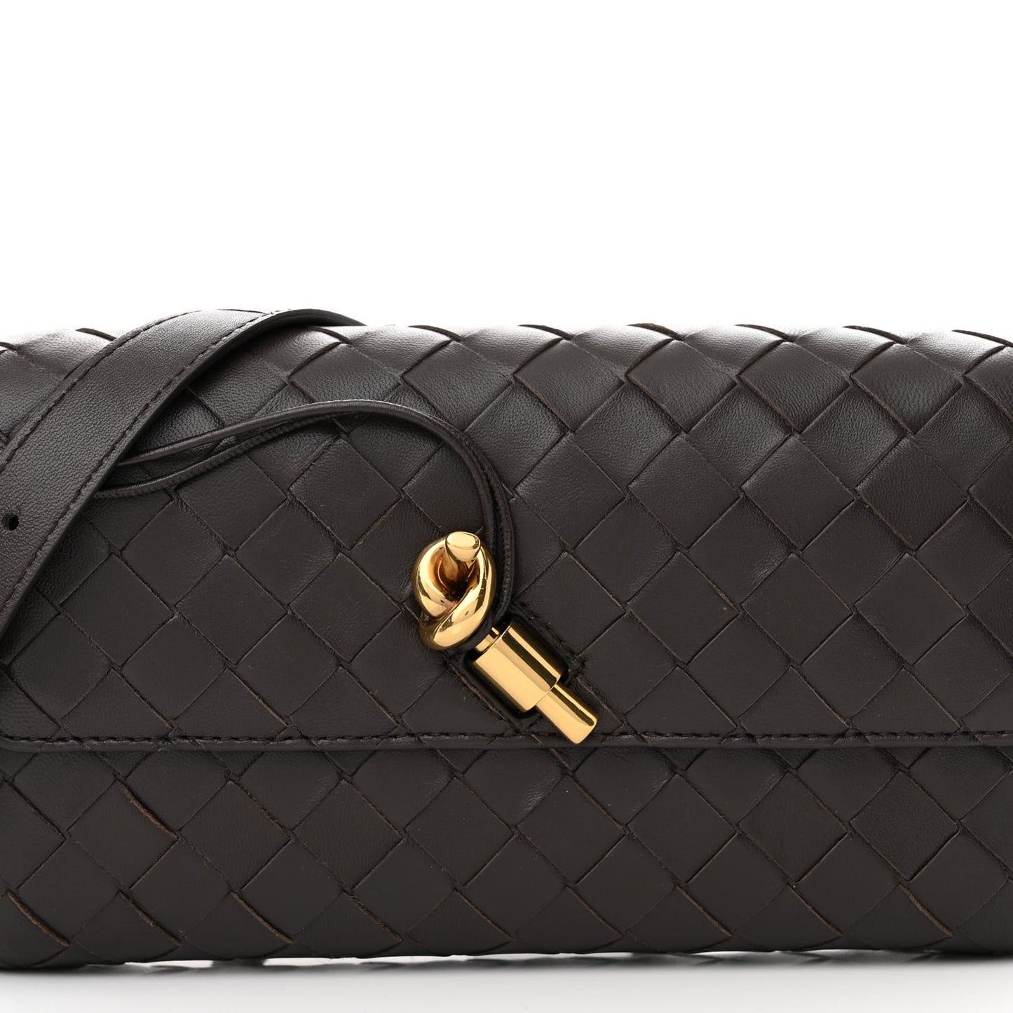 Nappa Intrecciato Mini Andiamo Crossbody Bag Fondant