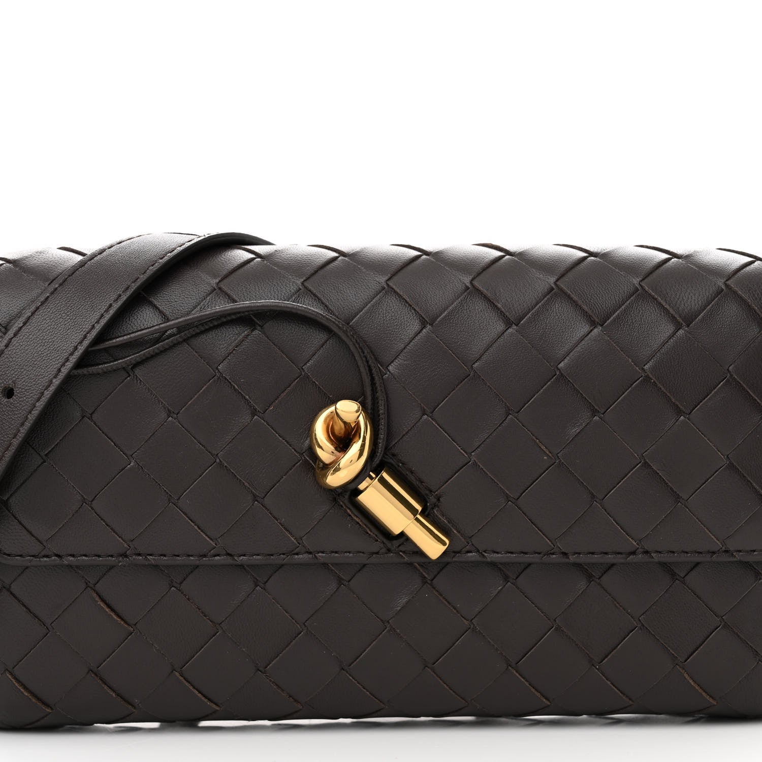 Bottega Veneta Nappa Intrecciato Mini Andiamo Crossbody Bag Fondant 8 of 10