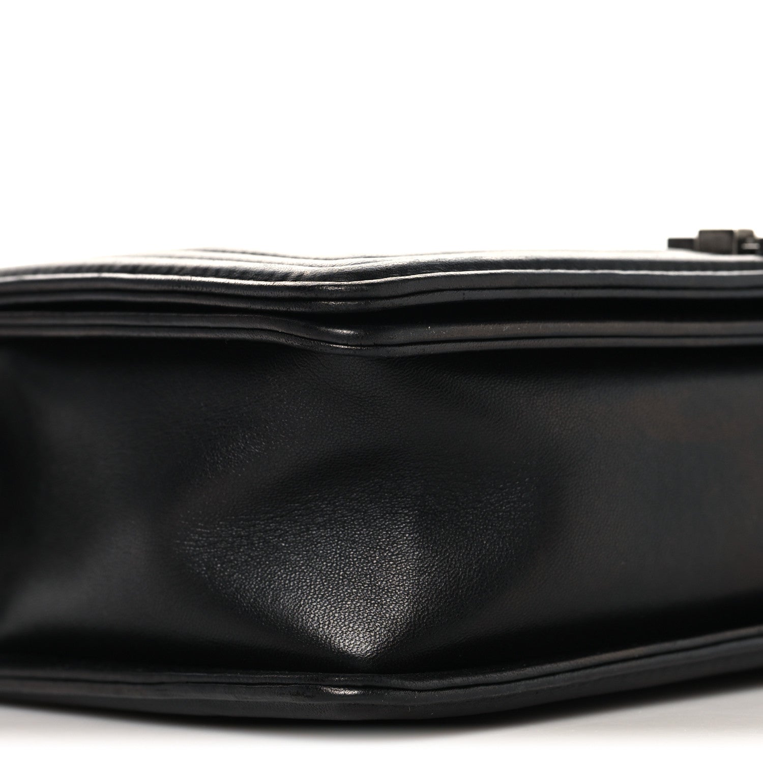 Chanel Lambskin Quilted New Medium Boy Flap Black 9 of 10