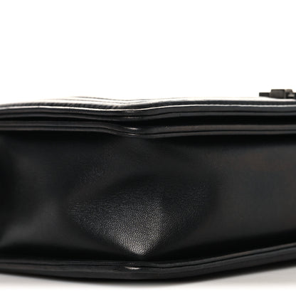 Chanel Lambskin Quilted New Medium Boy Flap Black 9 of 10