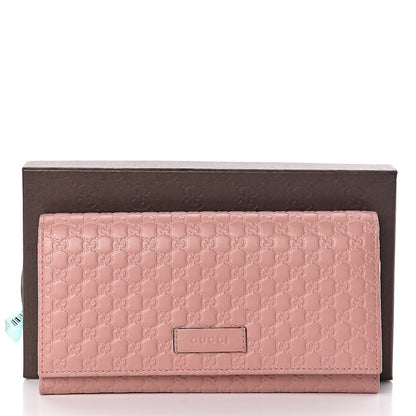 Gucci Soft Microguccissima Continental Wallet Soft Pink 13 of 13