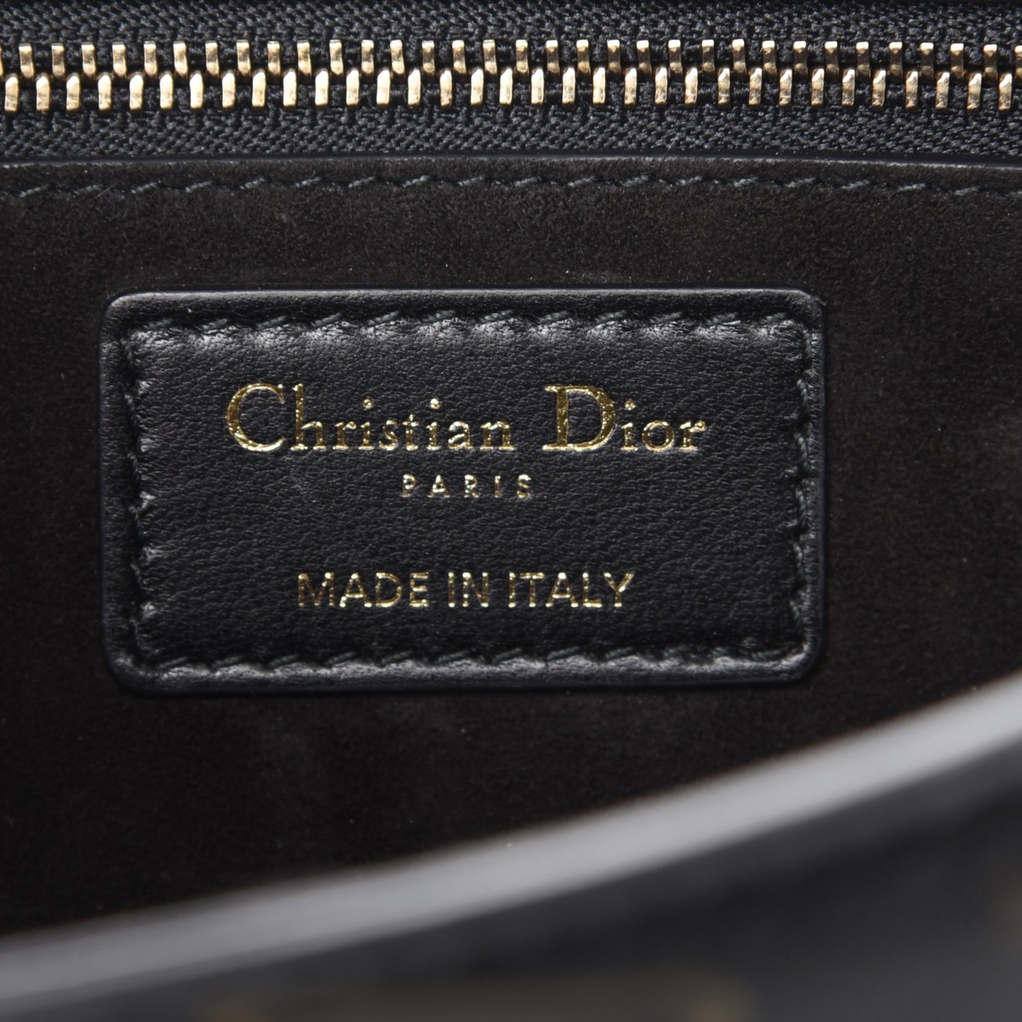 Lambskin Hand Painted Small Dioraddict Flap Bag Black