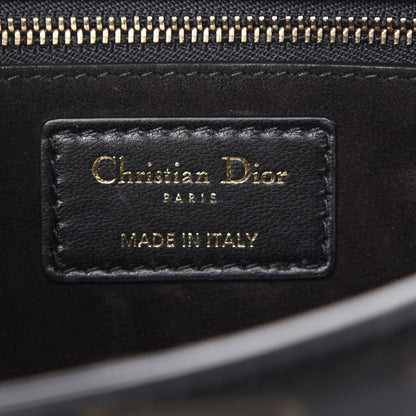Christian Dior Lambskin Hand Painted Small Dioraddict Flap Bag Black 6 of 7