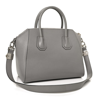 Givenchy Sugar Goatskin Small Antigona Pearl Grey 3 of 13