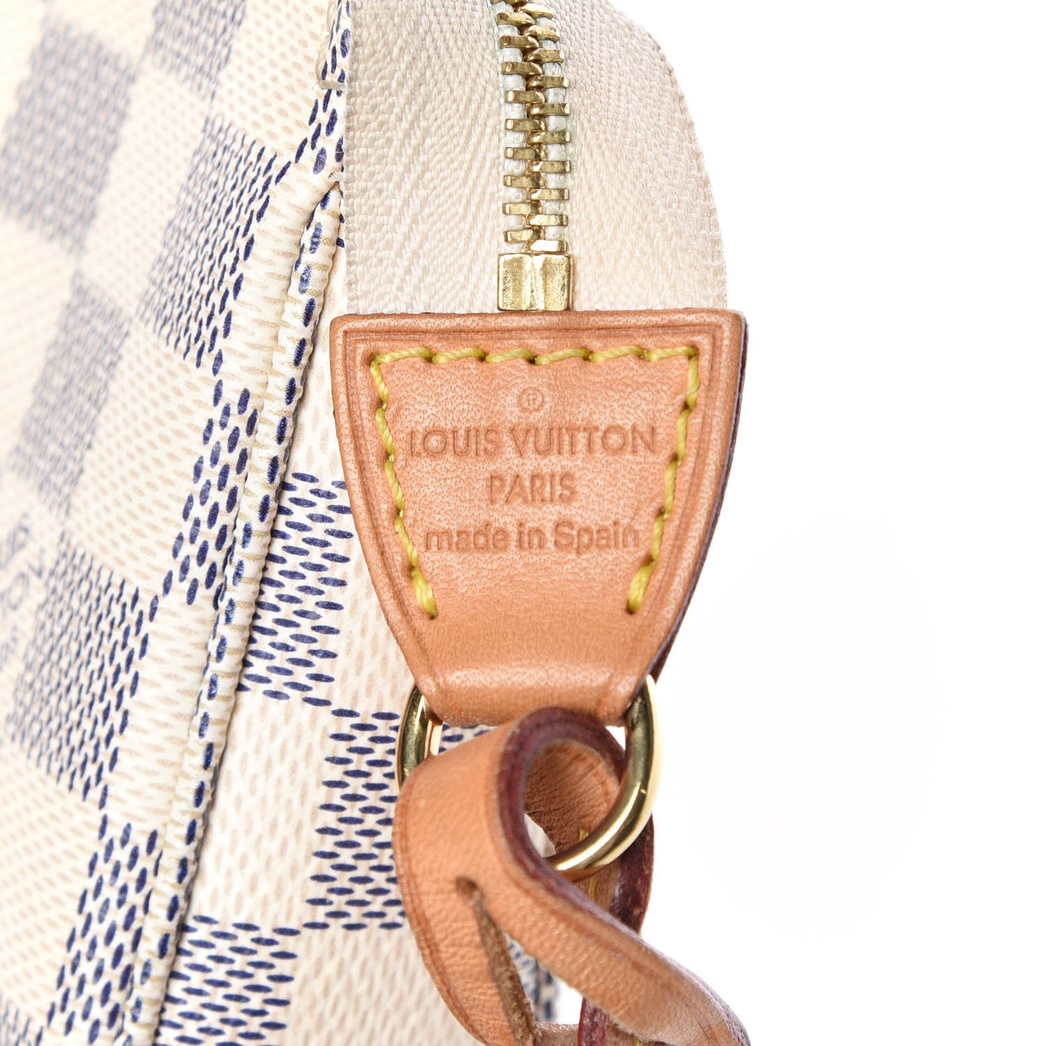 Louis Vuitton Damier Azur Pochette Accessories NM 7 of 9