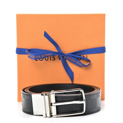 Louis Vuitton Damier Infini Calfskin 35mm Belt 100 40 Black 6 of 6
