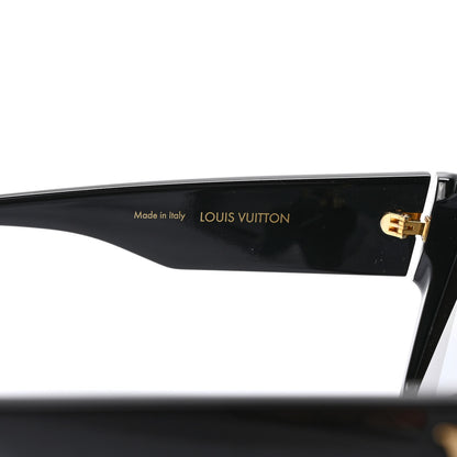 Louis Vuitton Cyclone Sunglasses Z1578E Black 5 of 7