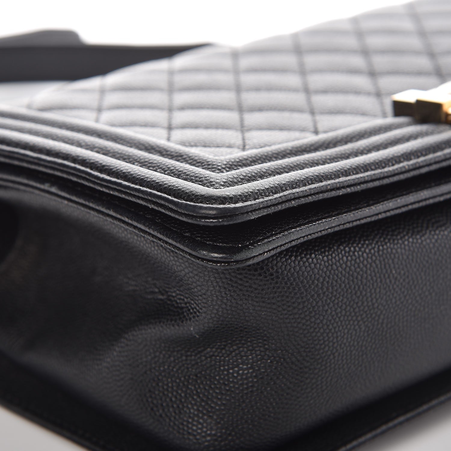 Chanel Caviar Quilted Medium Boy Flap Black 10 of 15