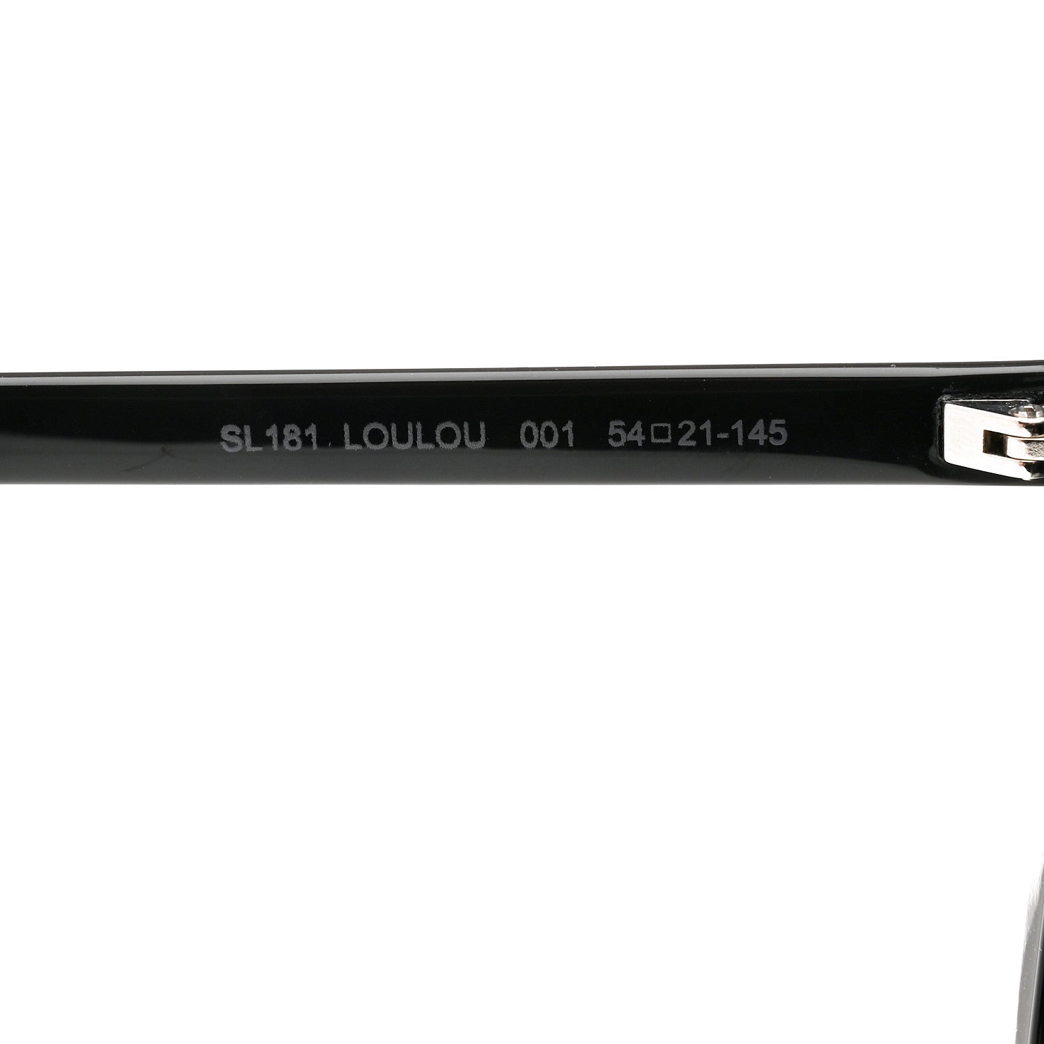 Saint Laurent Acetate Heart Frame Loulou SL181 Sunglasses Black 5 of 8