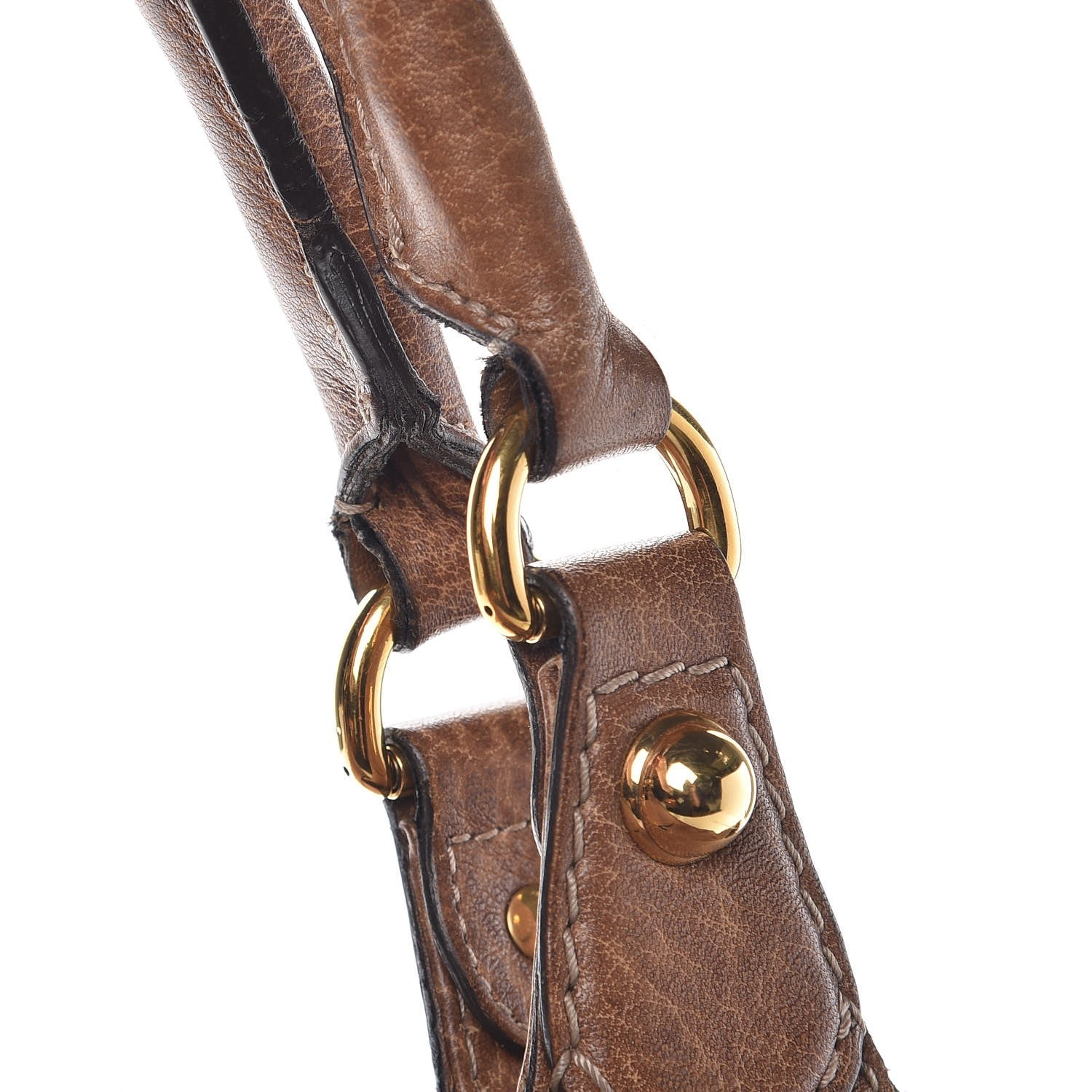Gucci Calfskin Large New Pelham Shoulder Bag Brown 14 of 18