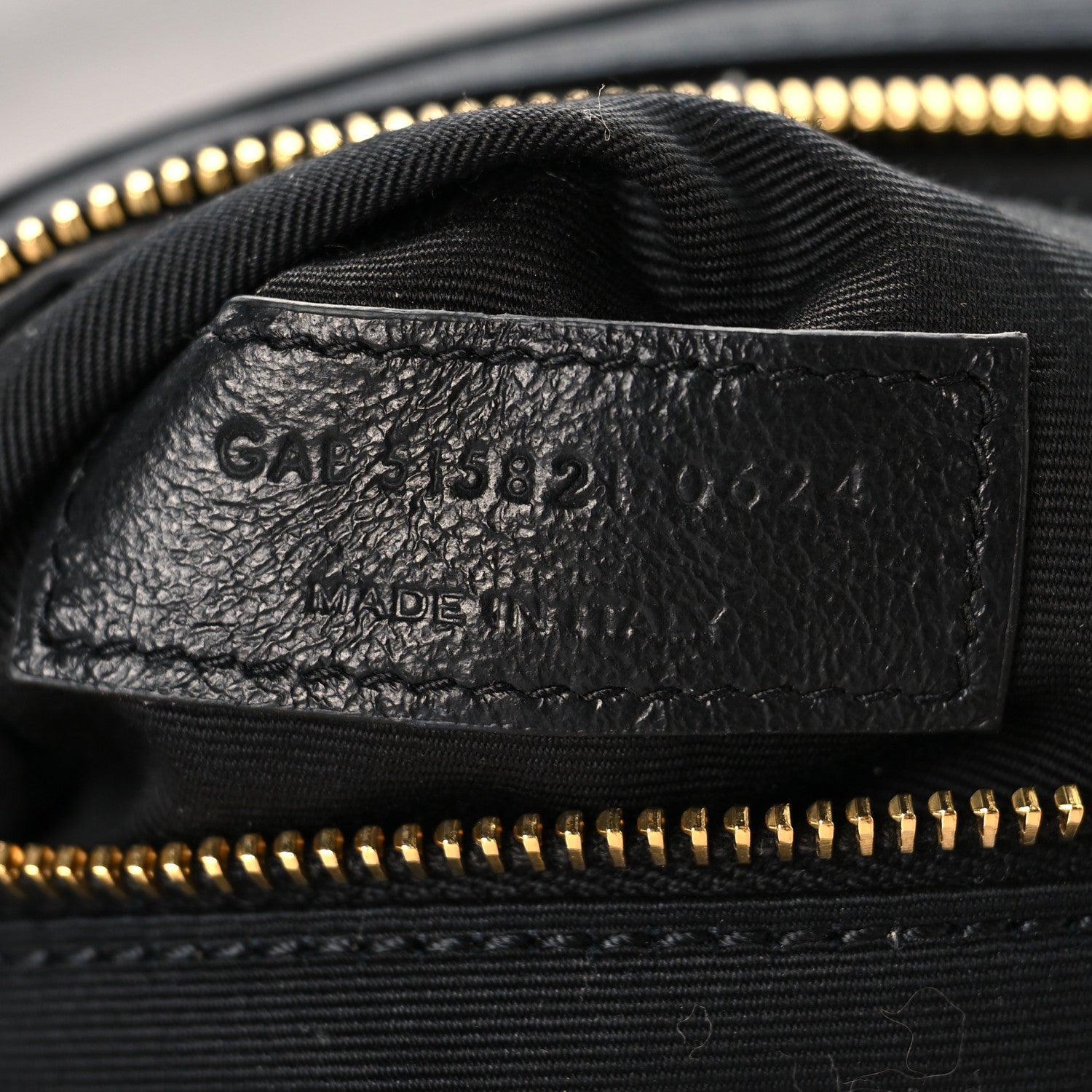 Saint Laurent Lambskin Patchwork Monogram Medium Jamie Black