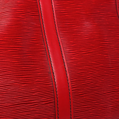 Louis Vuitton Epi Keepall 50 Castillan Red 10 of 11