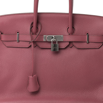 Hermes Togo Birkin 35 Bois de Rose 8 of 10
