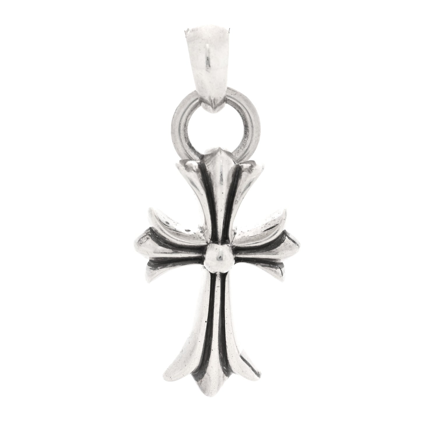 Sterling Silver Large Cross Pendant